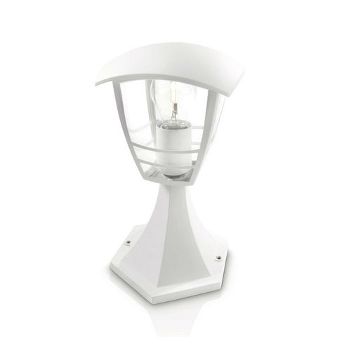 Philips - Borne d'extérieur-Philips-CREEK - Borne Extérieur Blanc H30cm | Luminaire d